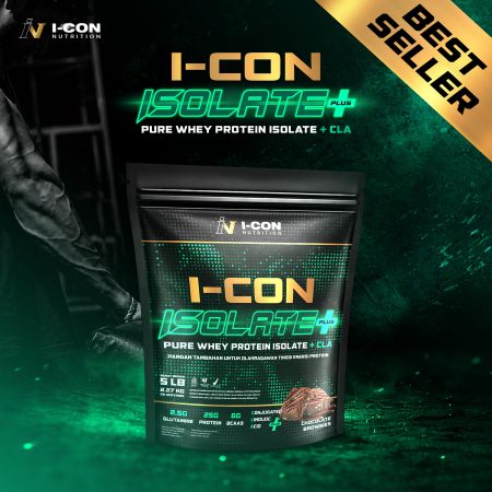 Icon Nutrition Whey Isolate Plus 5Lbs | Nutrisi Fitness Terbaik