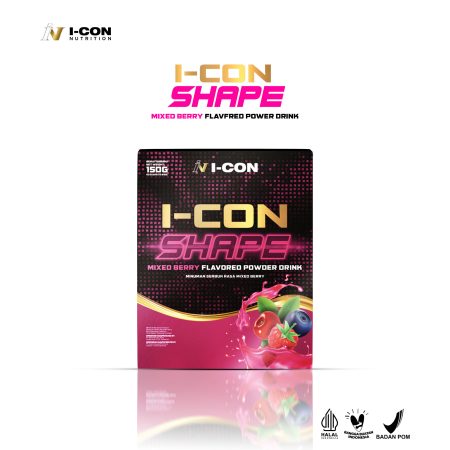 Icon Shape - 1 Box (Isi 10 Sachet) Antioksidan