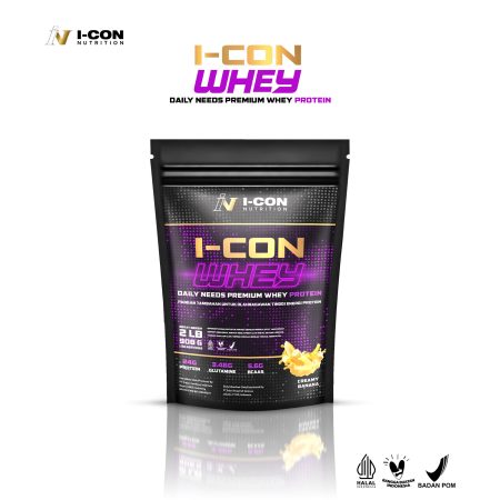 NEW SIZE 2LB | Icon Whey Protein Terbaik | Post Workout Nutrition