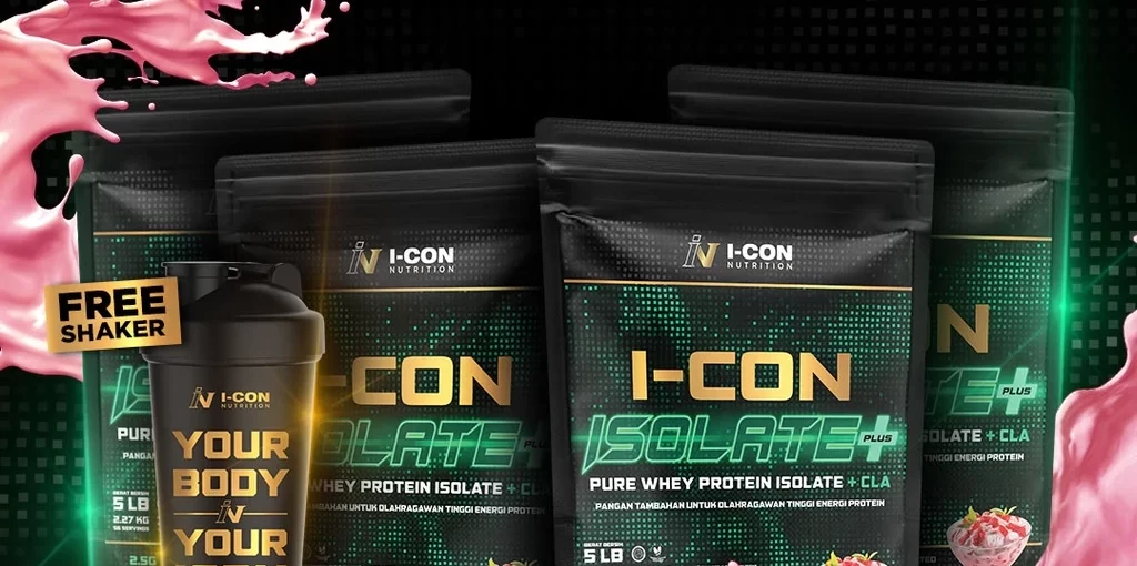I-CON Isolate+ Whey protein Indonesia