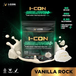 I-CON Isolate+ Vanilla Rock, Whey Protein untuk Diet