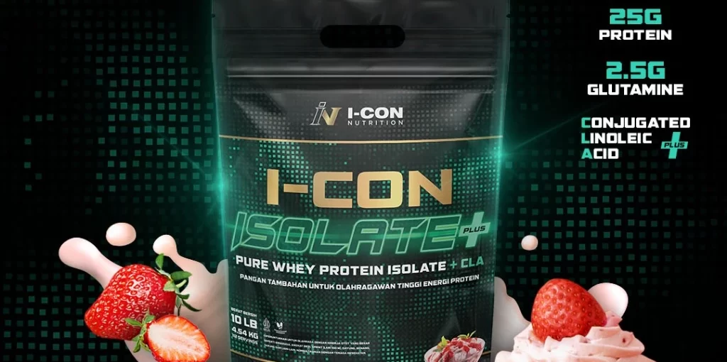 I-CON Isolate+: Whey Protein untuk Diet & Bentuk Tubuh Ideal