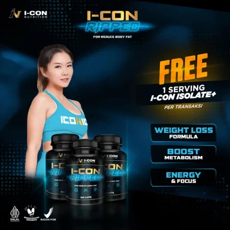 Paket 3 I-CON Ripped | For Reduce Body Fat