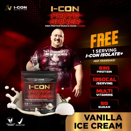 Icon Nutrition Proto Gainer 5 Lb | Penambah Massa Otot Terbaik