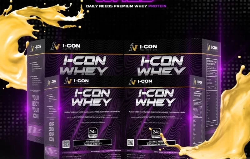 I-CON Whey nutrition facts (Sumber: Icon Nutrition)